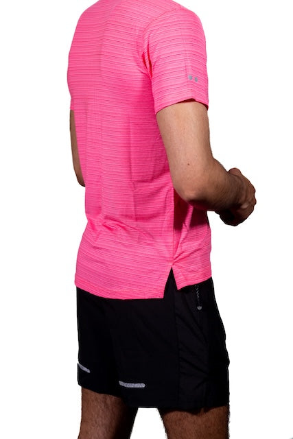 Fuchsia Pink Muscle Fit T-Shirt