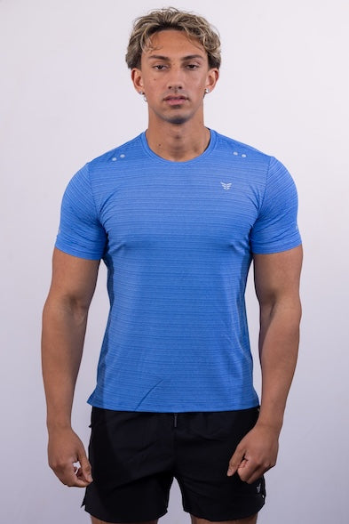 Sea Blue Muscle Fit T-Shirt