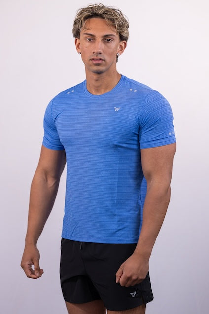 Sea Blue Muscle Fit T-Shirt