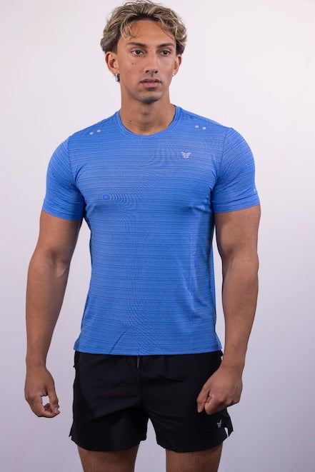 Sea Blue Muscle Fit T-Shirt