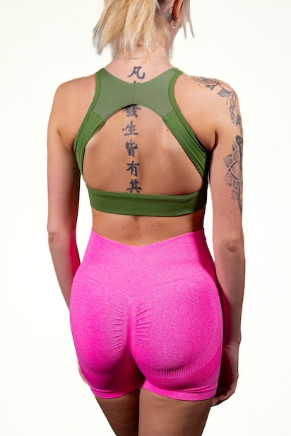 Hot Pink Women's Cycling Shorts