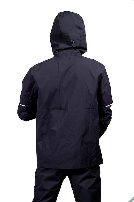 Midnight Black Windbreaker Tracksuit