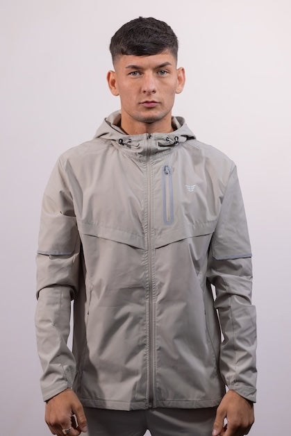 Ivory Cream Windbreaker Tracksuit