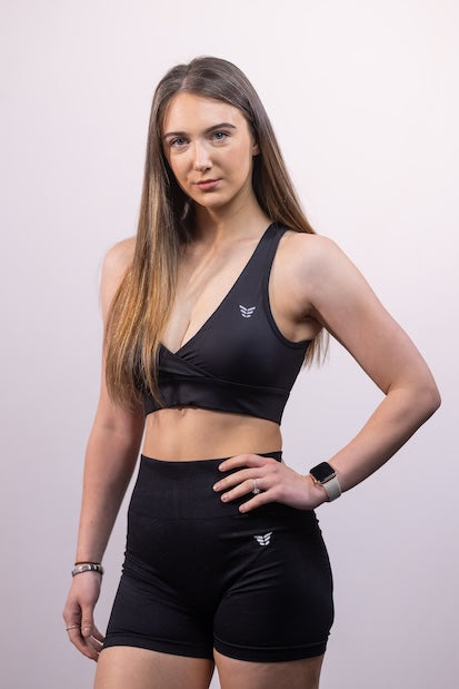 Midnight Black Women's Cycling Shorts