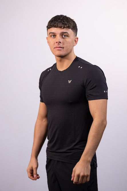 Midnight Black Muscle Fit T-Shirt
