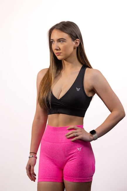 Hot Pink Women's Cycling Shorts