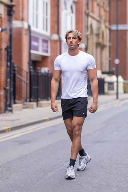 Black Lightweight Athletic Shorts
